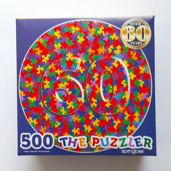 500 Piece "The Puzzler" Jigsaw Puzzle - Picture 1 of 6